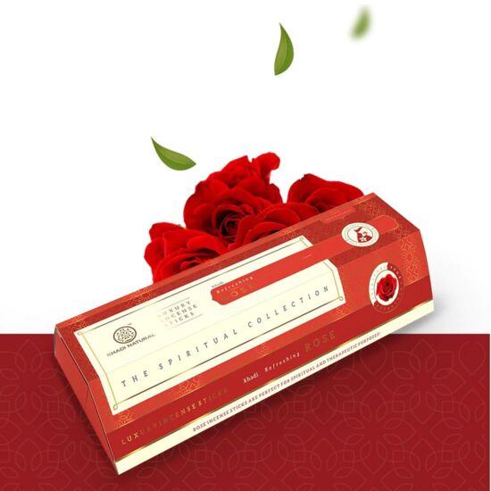 Khadi Natural Rózsaillatú Füstölő Kombo 90 szál