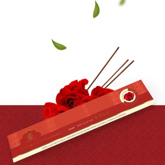 Khadi Natural Rózsaillatú Füstölő