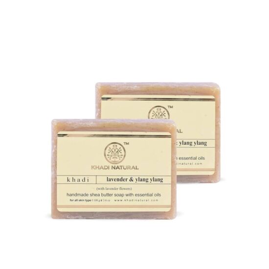 Khadi Natural Ayurvédikus Levendula Ylang-ylang Szappan 100 g