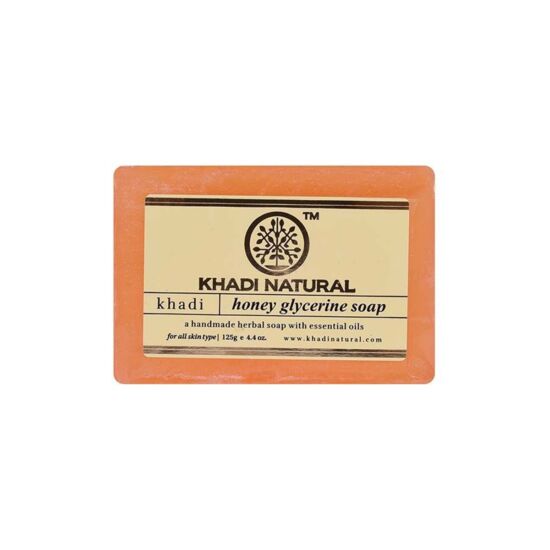 Khadi Natural Ayurvédikus Mézes Glicerinszappan 125 g