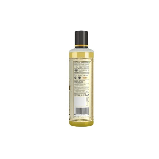 Khadi Natural Ayurvédikus Szantálfa kurkuma tusfürdő 210 ml (SLS, Paraben Free)