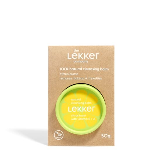 Lekker tisztító arclemosó balzsam - citrusos 50 g