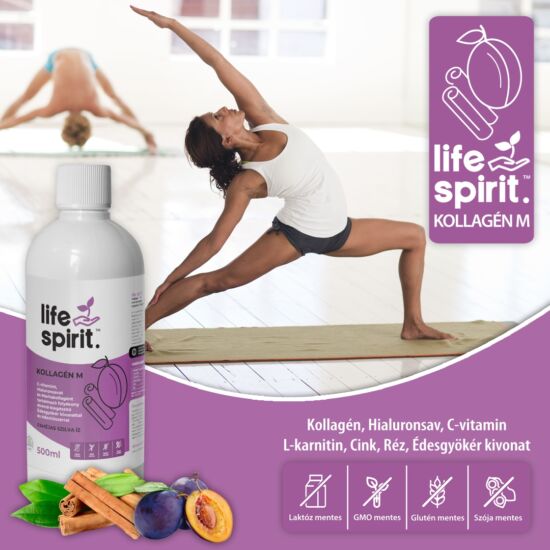 Hidrolizált marha kollagén mely tartalmaz L-karnitint, C-vitamint, Hialuronsavat, Cinket és Rezet, valamint Édesgyökér kivonatot