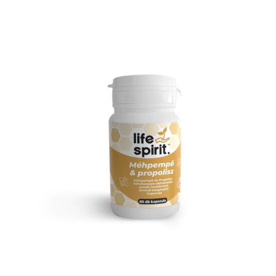 Life Spirit Méhpempő és Propolisz étrendkiegészítő kapszula 60 db