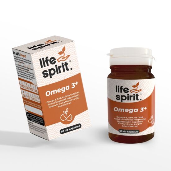 Life Spirit Omega 3+ kapszula 60 db