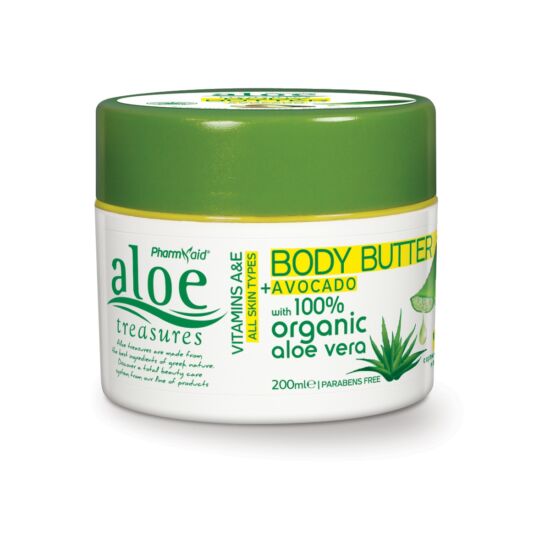 Pharmaid Aloe Treasures testvaj Avokádóval 200 ml