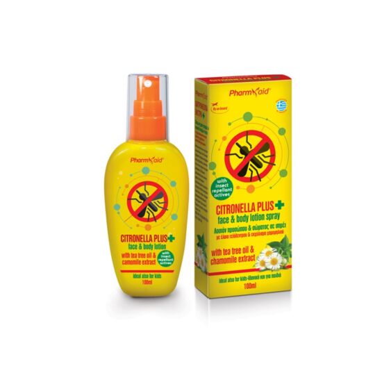 Citronellás szúnyogriasztó spray - természetes összetevőkkel