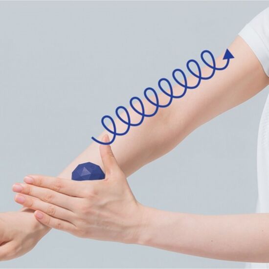 Phiten Metax masszázslabda bordó 2 db