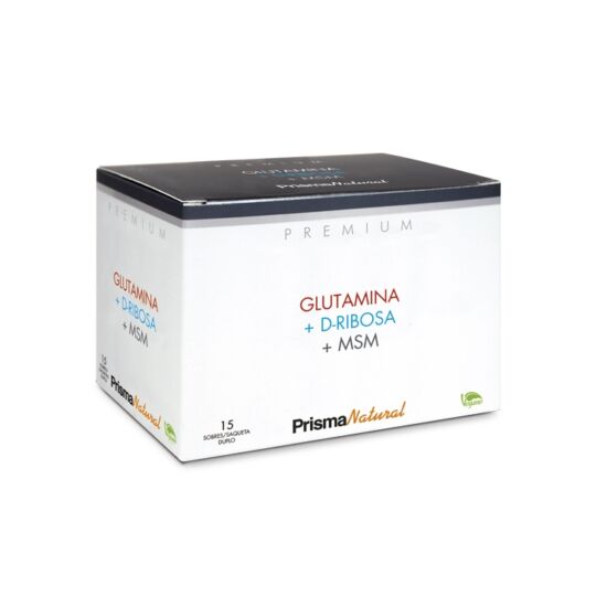 PrismaNatural Premium Glutamina +D-Ribos + MSM étrendkiegészítő 
