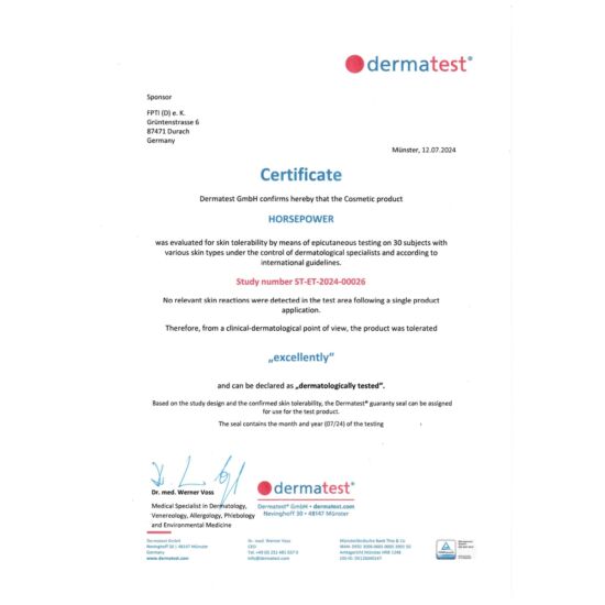 Vitae One Horsepower krém Kannabiszolajjal és L-Argininnel 500ml