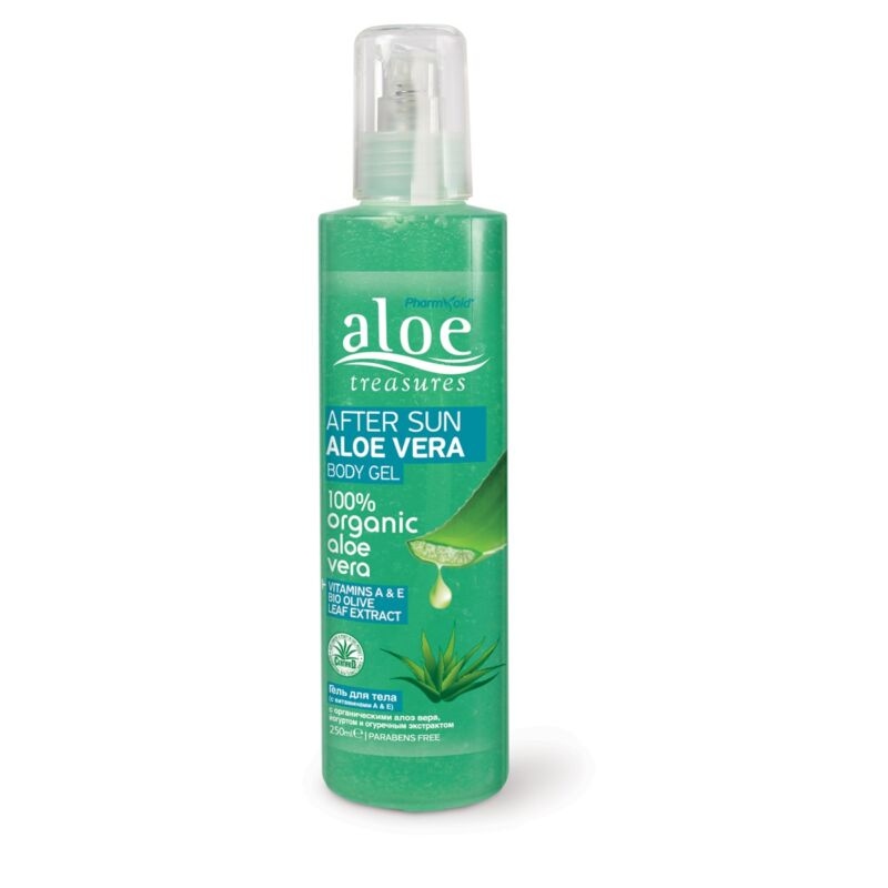 Pharmaid Aloe Treasures napozs utni aloe vera gl 250 ml | 4.750 Ft |  Napozs utni-, UV szrs-, s napallergia elleni testpolk | Vitalits  Webruhz
